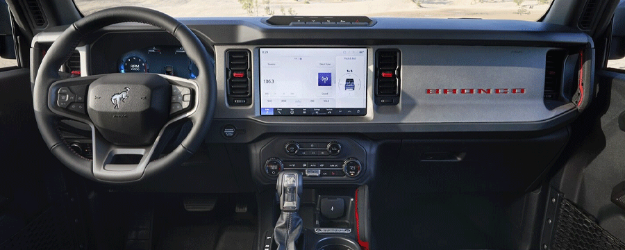 2025 Ford Bronco Interior